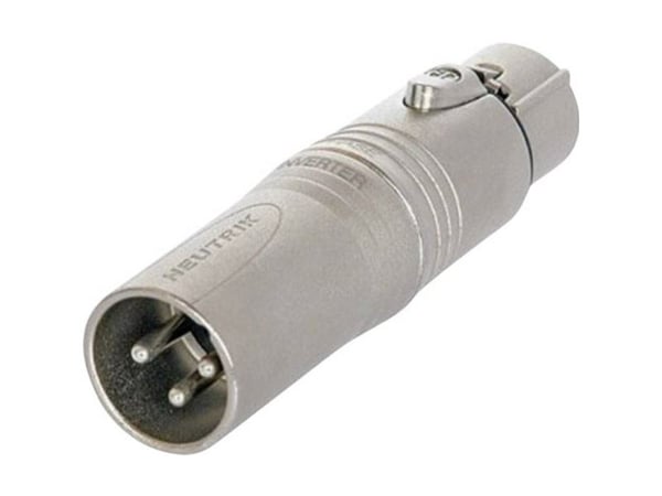 Neutrik XLR/XLR, XLR, XLR, XLR, Sølv