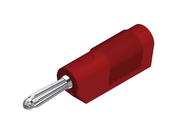 Hirschmann BSB 20 K, punainen, polykarbonaatti, 30 AC/60 DC, 30 A, 0,003 ohmia (O), -25 – 70 °C