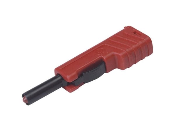 Hirschmann Test & Measurement SLS 200 Laboratoriestik Stik, lige Stift-diameter: 4 mm Rød 1 stk