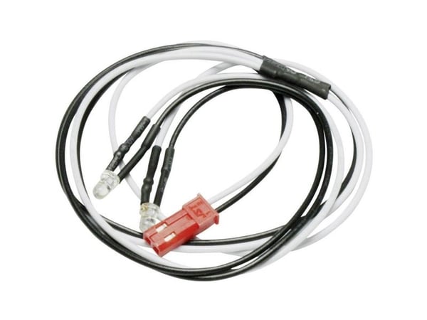 PICHLER C5449, LED-belysning, Svart, Röd