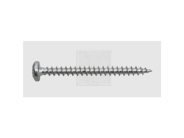 SWG treskrue 4 mm 35 mm kryssspor Pozidriv stål galvanisert 200 stk