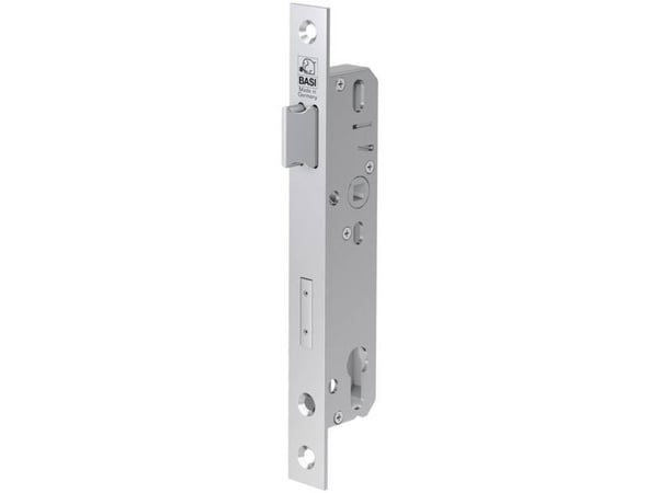 BASI 9585-3520 Einsteck-Rohrrahmenschloss Silber, Innstikklås, Rustfritt stål, Rustfritt stål, 588 g, 245 mm, 24 mm