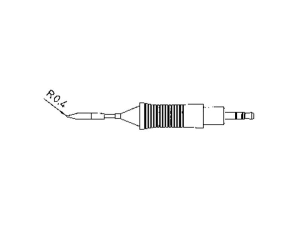 Weller RTM 008 C (RT 2), Loddespiss, Weller, WXMP, WMRP, Svart, Metallisk, 40 W, 1 stykker
