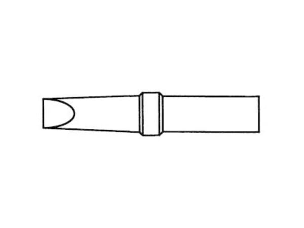 Weller 4ETE-1, Loddespiss, Weller, WEP 70, Rustfritt stål, 1 stykker, 5,6 mm