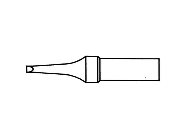 Weller ET R, Loddespiss, Weller, WEP 70, 1 stykker, 1,6 mm, 34,5 mm
