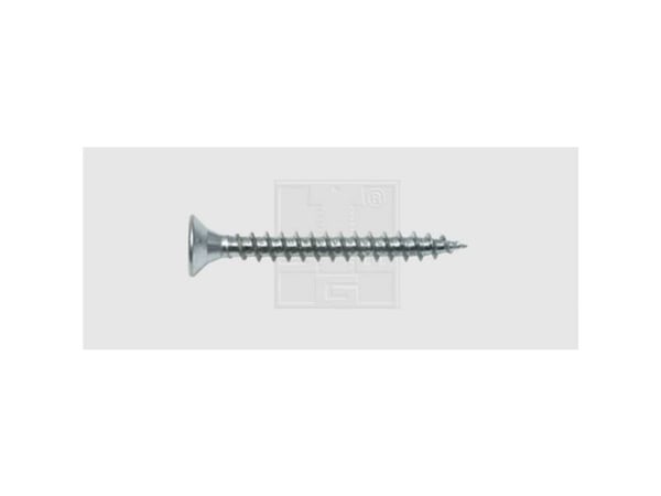 SWG 4009155698762 Sponplateskrue 4 mm 40 mm kryssskrue Pozidriv stål galvanisert 500 stk