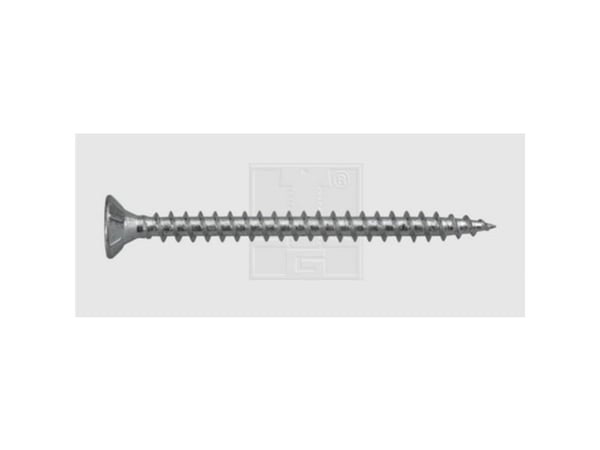 Treskrue 5 mm 50 mm innvendig multitann stål galvanisert 250 stk SWG 4009155743080