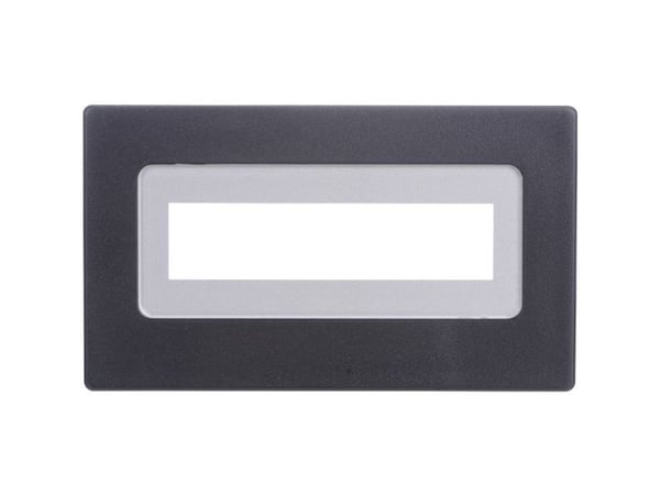 H-Tronic FR 216 frontplate Sort - passer til: LC-display 16 x 2 (B x H x D) 91 x 53 x 20 mm