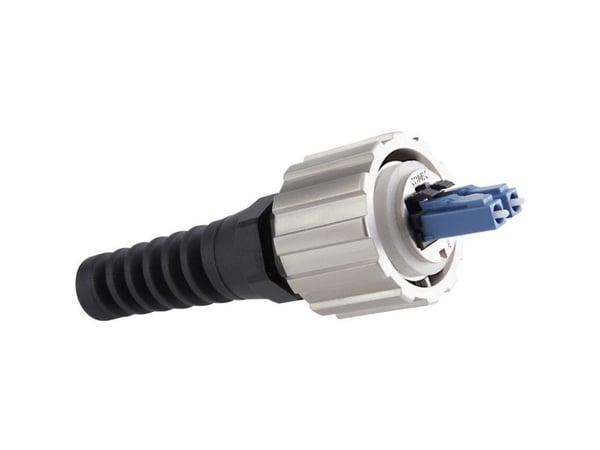 Conec 17-300040, LC Duplex MM, Musta, Uros, Suora, IP67, -40 - 85 °C
