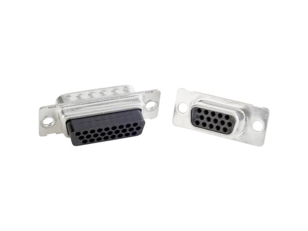 Conec 164X11949X, D-SUB, Hopea, Naaras, Suora, Nikkeli/Kulta, IP20