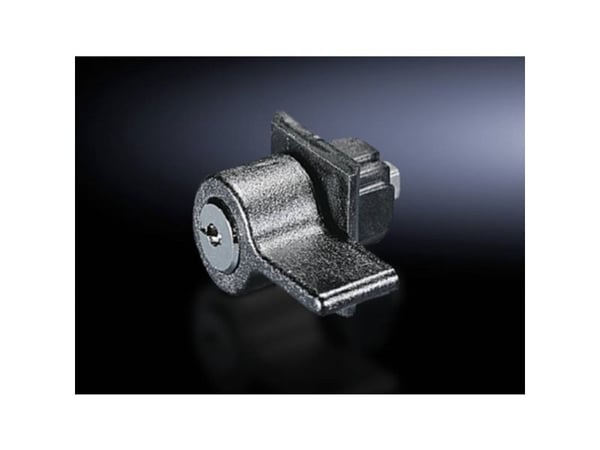Rittal 2576.000, Sähkökotelon lukko, Ruuvi, Musta, Metalli, Muovi, 60 g
