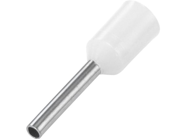TE Connectivity 966067-3, Piikkiliitin, Peltipurkki, Suora, Metallinen, Valkoinen, 0,6 mm², 0,5 mm²