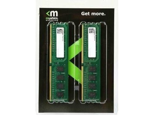 Mushkin Essentials - DDR4 - sats - 32 GB: 2 x 16 GB - DIMM 288-pin - 3200 MHz / PC4-25600 - CL22 - 1.2 V - ej buffrad - icke ECC