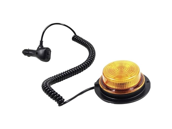 SecoRüt rotorblink 95113 12 V, 24 V via ledningsnett, skrumontering/magnetmontering, oransje