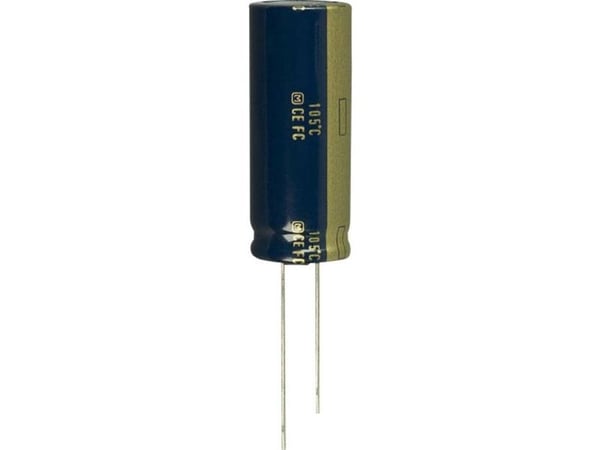Panasonic EEUFC1E562, Fast kondensator, Aluminium, Volum, Sylindriske, DC, 50 stykker