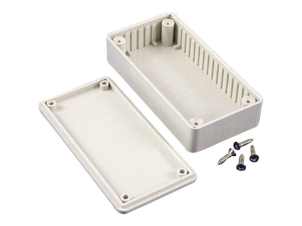 Hammond Electronics 1591TSGY universalkapsling 120 x 80 x 59 ABS gråhvit (RAL 7035), 1 stk