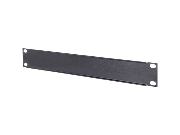 Intellinet 714822, Blankt panel, Stål, Svart, 180 g