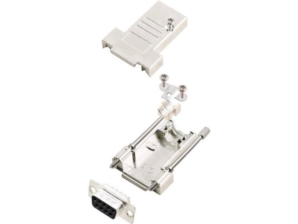encitech DTSL09-T-JSRG+DMS-K 6355-0040-31 D-SUB-väyläkiskosarja 180° Napojen lukumäärä: 9 juotospäätä 1 sarja