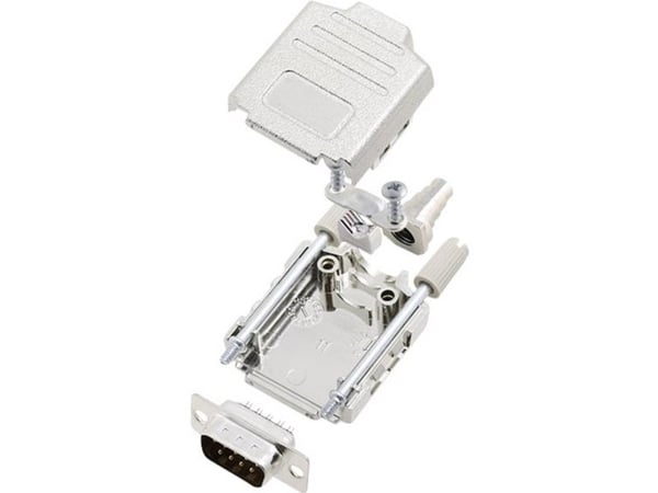 encitech DPPK09-M-DBP-K 6355-0004-01 D-SUB tappiliuska 180° Napojen lukumäärä: 9 Juotospää 1 sarja