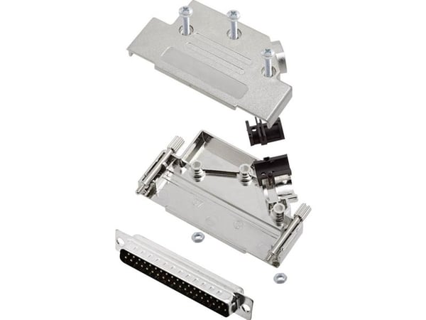 encitech D45PK-M-37-DBP-K 6355-0009-04 D-SUB tappiliuska 45° Navanumero: 37 Juotospää 1 sarja