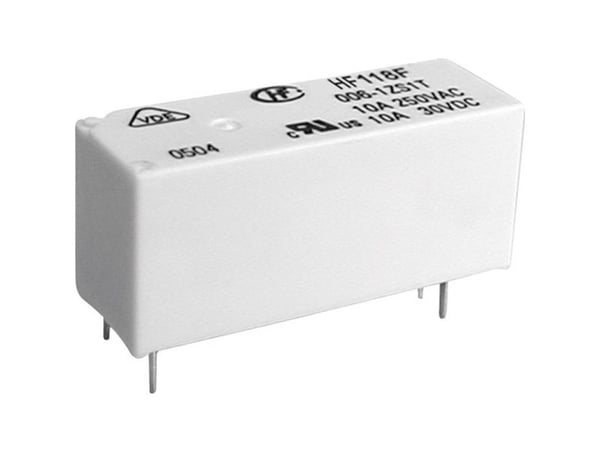 Hongfa HF118F/005-1ZS1(136) printrelé 5 V/DC 8 A - 1 vekselkontakt - 1 stk