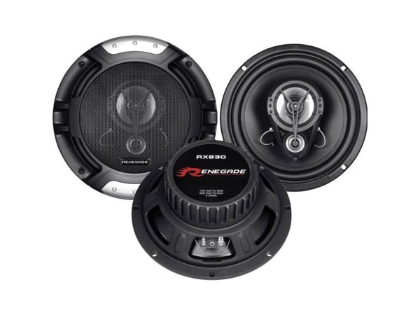 Renegade RX830, 3-vejs, 300 W, 150 W, 4 ohm (O), 45 - 20000 Hz, 18,1 cm (2 stk.)