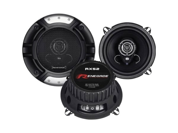 Renegade RX52, 2-vägs, 160 W, 80 W, 4 O, 65 - 20000 hz, 11,6 cm