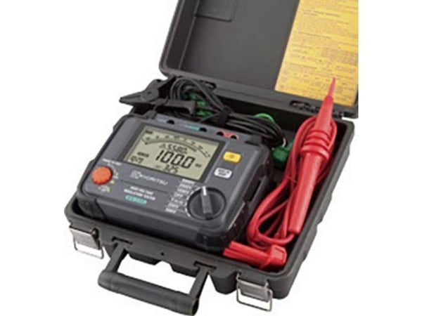 Kyoritsu KEW-3125B isolasjonsmåler 250 V/500 V/1000 V/2500 V/5000 V