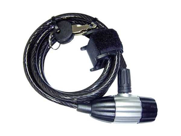 Security Plus SK 55 Kabellås Svart nyckellås