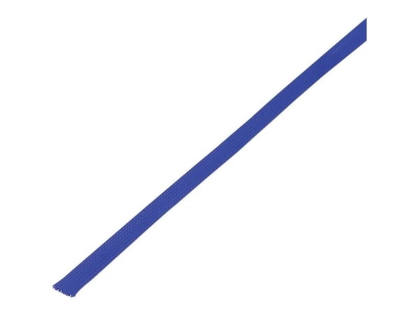 TRU COMPONENTS 1572531 CBBOX0612-BL Strømpeflexslange Blå PET 6 til 12 mm 10 m 10 m