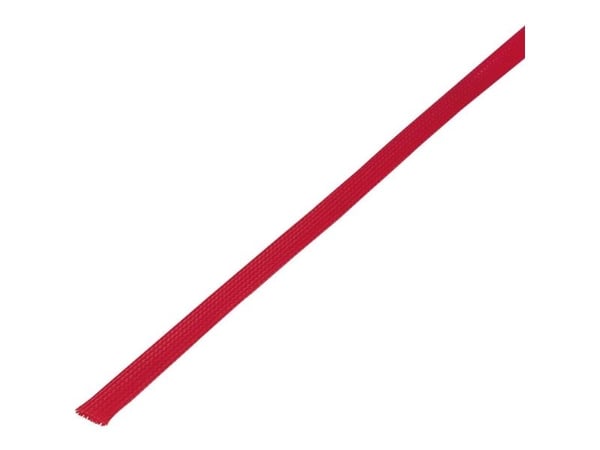 TRU COMPONENTS 1572524 CBBOX0510-RD Strømpeflexslange Rød PET 5 til 10 mm 10 m 10 m