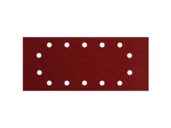 Metabo 624496000, Sand-papir, Metall, Polyester, Rustfritt stål, Stål, Tre, Brun, Rød, Rektangulær, 115 mm, 280 mm