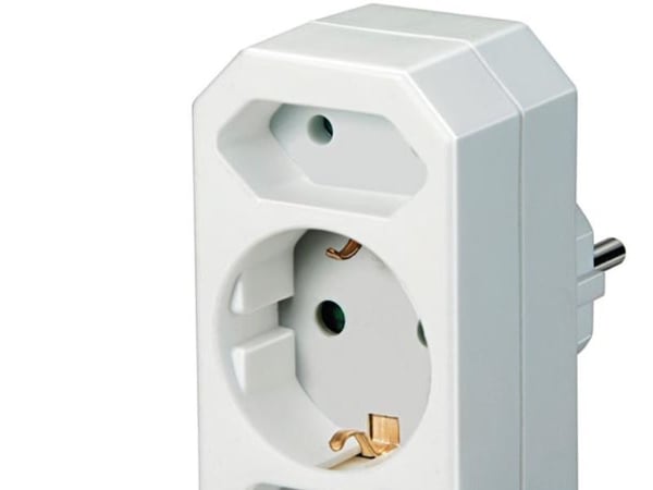 Brennenstuhl BRENN-1508050, typ C (euro-kontakt), vit, CE
