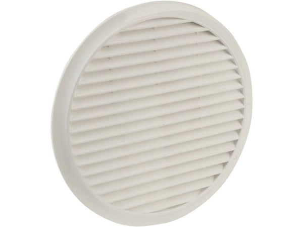 Tuulettimen säleikkö Wallair N33812 Kärpäsverkolla 10 cm Valkoinen 1 kpl