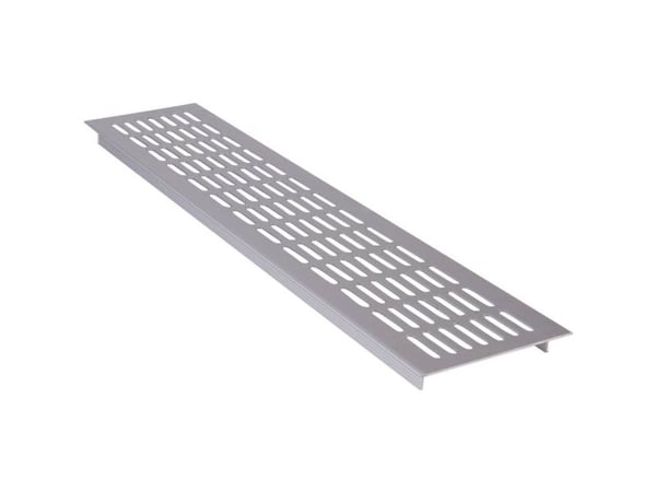 Wallair metallgitter Sølv 480×100×16 mm N35847