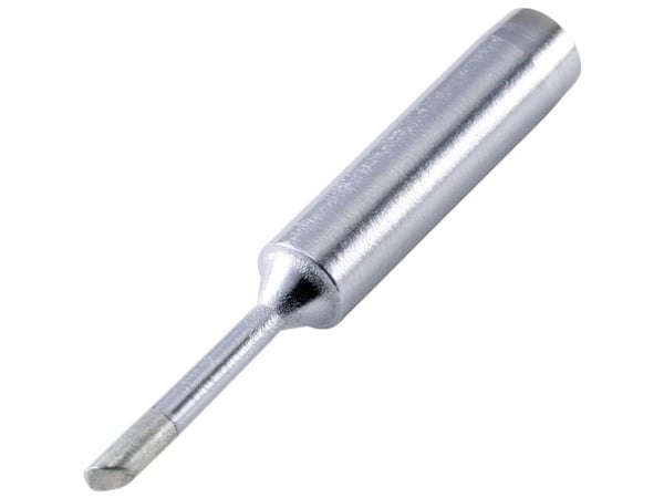TOOLCRAFT N9-2 loddespiss skråskåret 45°, spissstørrelse 2 mm, spisslengde 44 mm (1 stk.)
