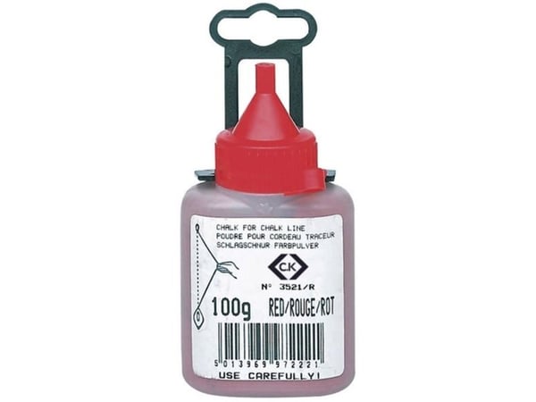 C.K T3521R 100 gulvmarkeringer rød 100 g