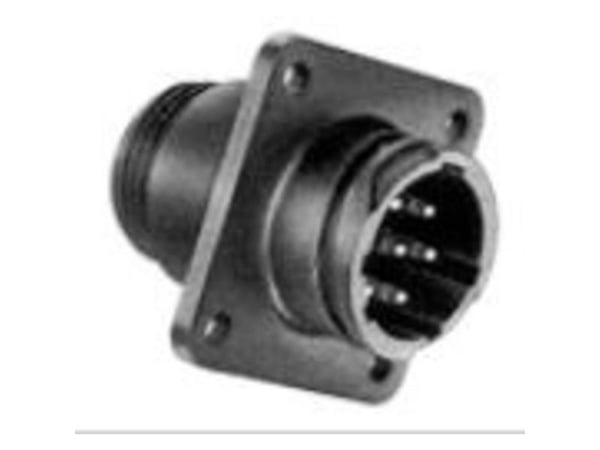 TE Connectivity 211401-1 rundstift flange-tilkobling — samlet polantall 7, CPC (1 stk)