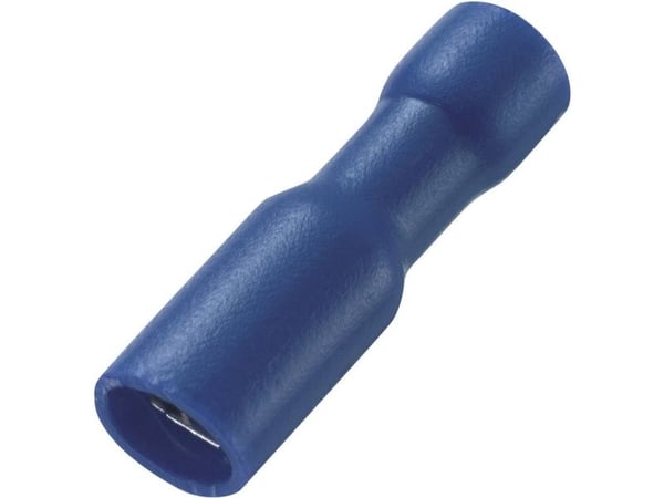 TRU COMPONENTS 1572195 Rundstikmuffer 0,50 mm² 1,50 mm² Halkaisija: 4 mm Helisoleret Rød 100 stk