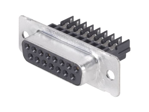 TE Connectivity AMPLIMITE HD-20 (HDE-20) D-SUB-tilkobling 9-polet skjæreklemme, crimp 1 stk (1-745491-9)