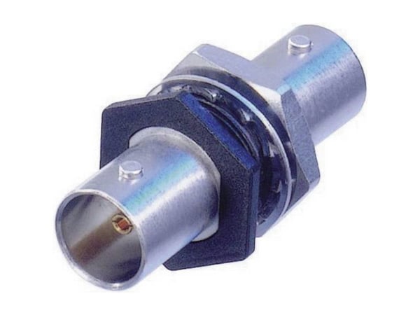 Neutrik NTR-NBB75FI, BNC, Svart, Sølv, Messing, Polyoksymetylen (POM), PTFE, Gull, IEC 6016908, MIL 348A, 16 mm