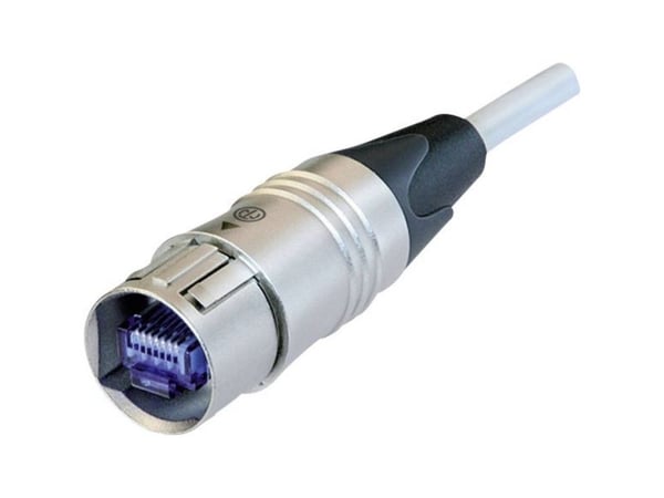 Neutrik etherCON CAT6 30 m, 3 m, Cat6, S/FTP (S-STP), RJ-45, RJ-45, Grå
