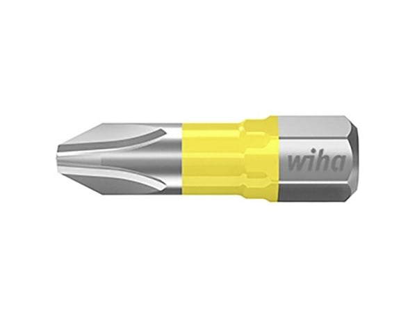 Wiha 41586, 5 stykker, Philips, PH 2, 25 mm, 25,4 / 4 mm (1 / 4"), Sekskantet