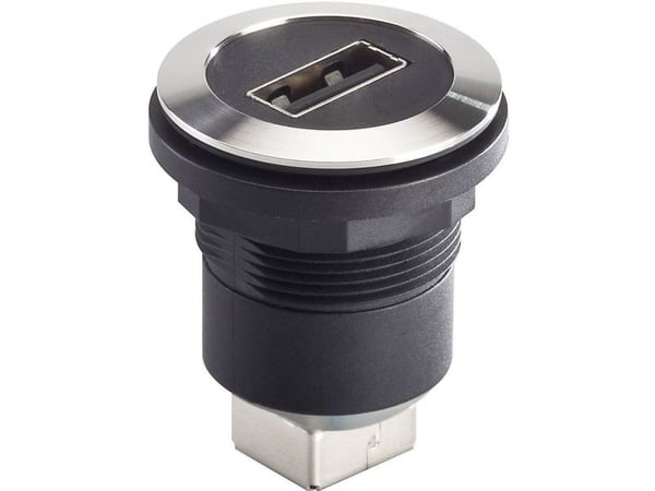 USB innbyggingskoblinger 2.0 innbygging RRJVA_USB_AB Schlegel (1 stk)