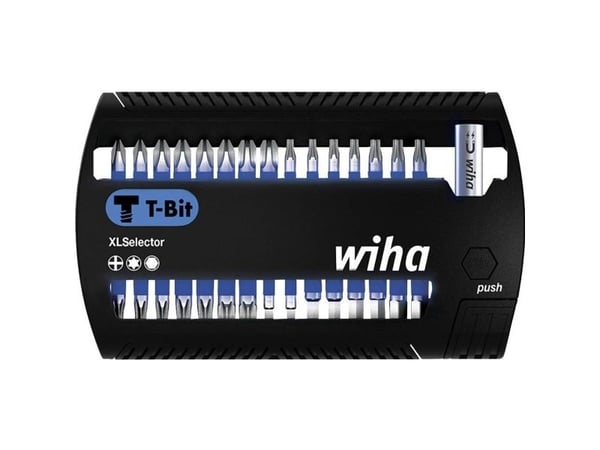 Wiha 41830 bitssett 31 deler kryssspor Phillips, Unbrako, TORX Plus