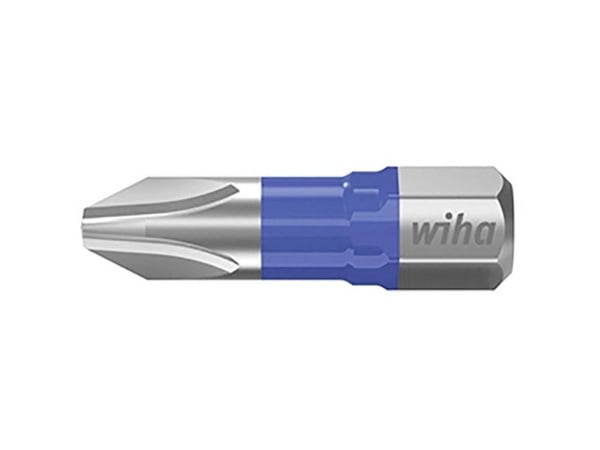 Wiha 41598, 5 stykker, Philips, PH 1, 25 mm, 25,4 / 4 mm (1 / 4"), Sekskantet