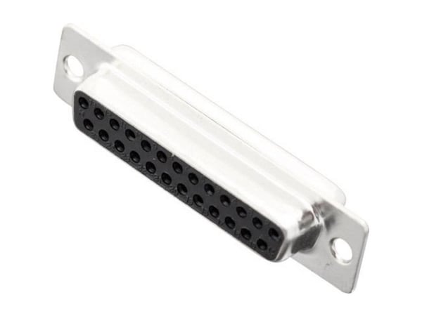 MH Connectors MHDM25-SS D-Sub stiftlist 25-pins lodd 1 stk