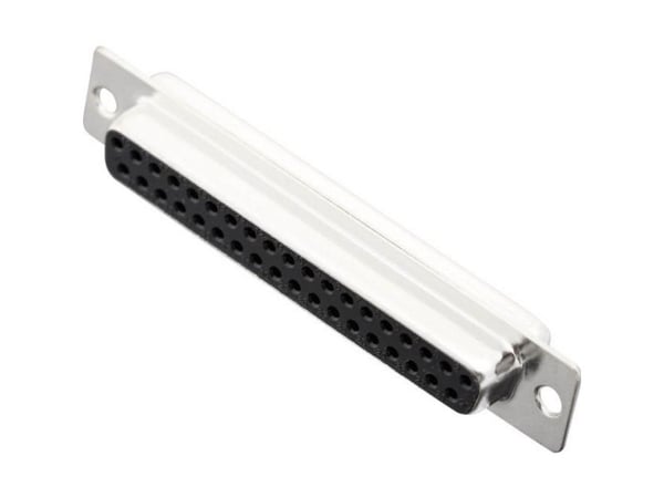 MH-liittimet MHDM37-SS 2101-0200-14 D-SUB-stiftliste 180 ° Poltal: 37 Loddekop 1 stk MH-liittimet MHDM37-SS 2101-0200-14 D-SUB-stiftliste 180 ° Pol...