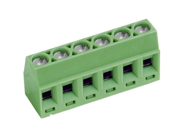 PTR AKZ602/8-3.81-V Ruuviliitin 1.00 mm² Poltal 8 Vihreä 1 kpl 1 kpl