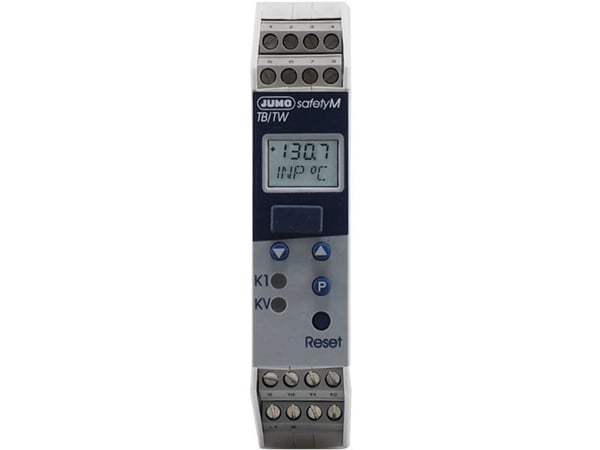 Jumo 506382 Lämpötilan rajoitin (L x S x K) 125 x 22,5 x 109 mm